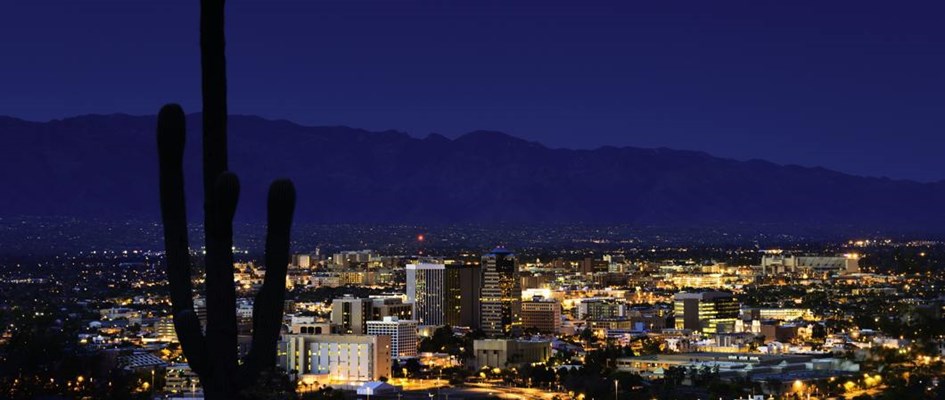 Tucson at night
